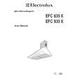 ELECTROLUX EFC635X/SP Owner's Manual