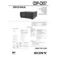 SONY CDPCX57 Service Manual