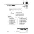 SONY D-133 Service Manual