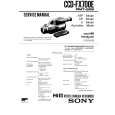 SONY CCDFX700E Service Manual