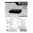 SONY CDP-701ES Service Manual