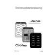 JUNO-ELECTROLUX SF70BO Owner's Manual