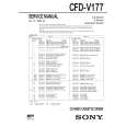 SONY CFDV177 Service Manual