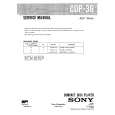 SONY CDP36 Service Manual