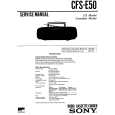 SONY CFS-E50