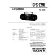 SONY CFS-229L Service Manual