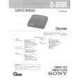 SONY D800K Service Manual