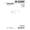 SONY DRG250DP Service Manual