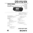 SONY CFDV15 Service Manual