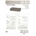 SONY CDP-M55 Service Manual