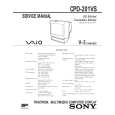 SONY CPD201VS Service Manual