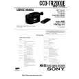 SONY CCDTR2000E Service Manual