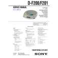 SONY DF200 Service Manual