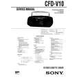 SONY CFDV10 Service Manual