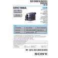 SONY DCRDVD101 Service Manual