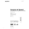 SONY DAV-S300 Owner's Manual