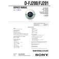 SONY D-FJ200 Service Manual