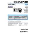 SONY DSCP51 Service Manual