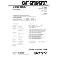 SONY CMTGPX6 Service Manual