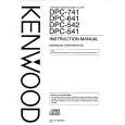 KENWOOD DPC741 Owner's Manual