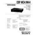 SONY CDPM34 Service Manual