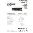 SONY CDXR3310 Service Manual