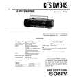 SONY CFSDW34S