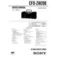 SONY CFDZW200