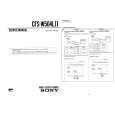 SONY CFSW504LII Service Manual