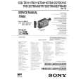 SONY CCD-TRV411E Service Manual