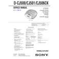 SONY DCJ500 Service Manual