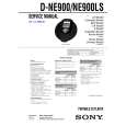 SONY D-NE900 Service Manual