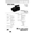 SONY CCDV50E Service Manual