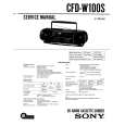 SONY CFDW100S Service Manual