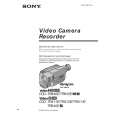 SONY CCDTR411E Owner's Manual