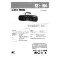 SONY CFS204