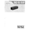 SONY DXC151 Service Manual