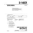 SONY D-148CR Service Manual