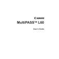 CANON MPL60 Owner's Manual