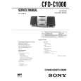 SONY CFDC1000