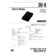 SONY DD8 Service Manual