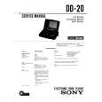 SONY DD20 Service Manual